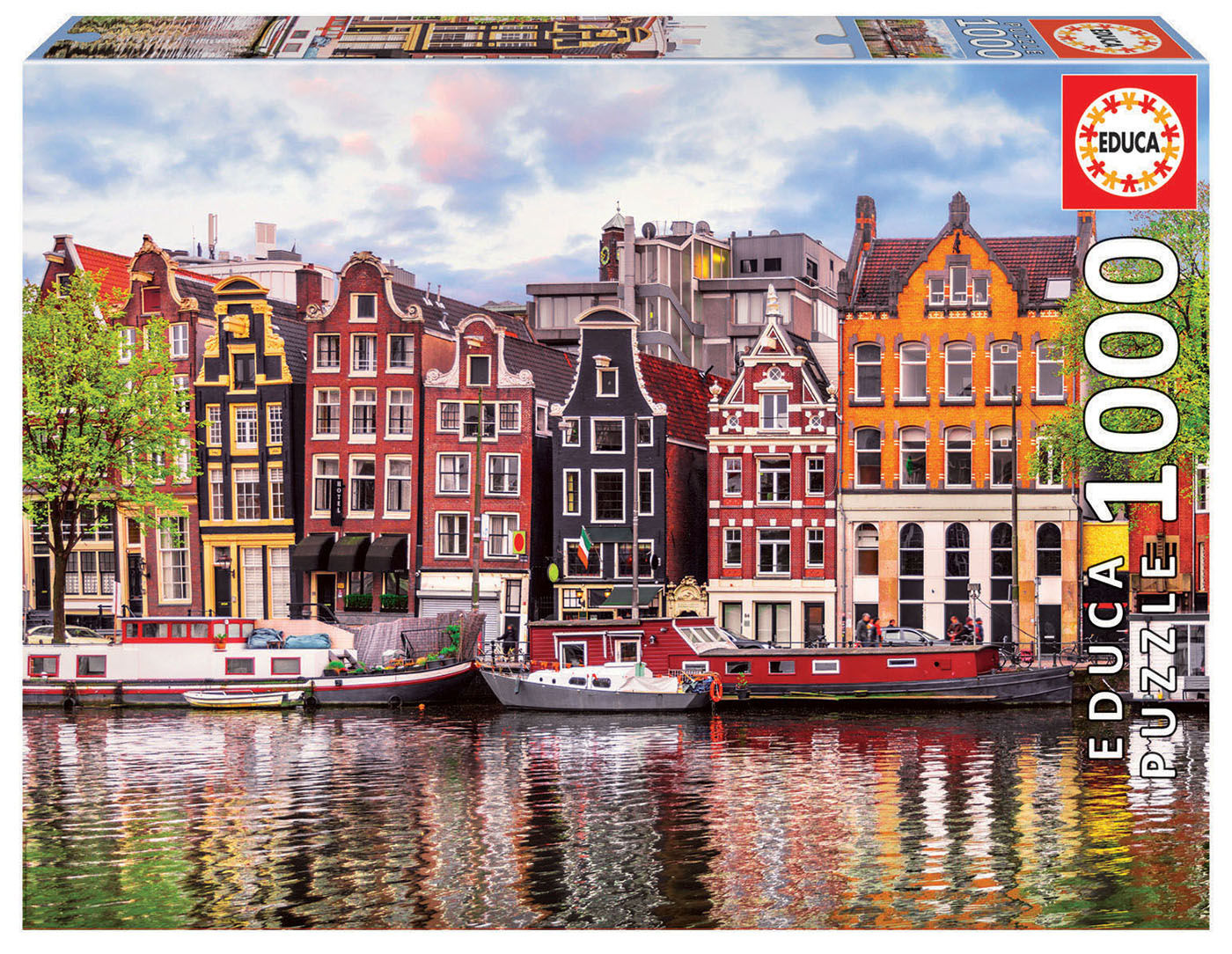 Dancing Houses, Amsterdam - 1000 Piece Puzzle