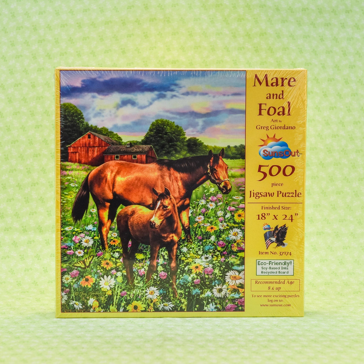 Mare And Foal 500 Piece Puzzle