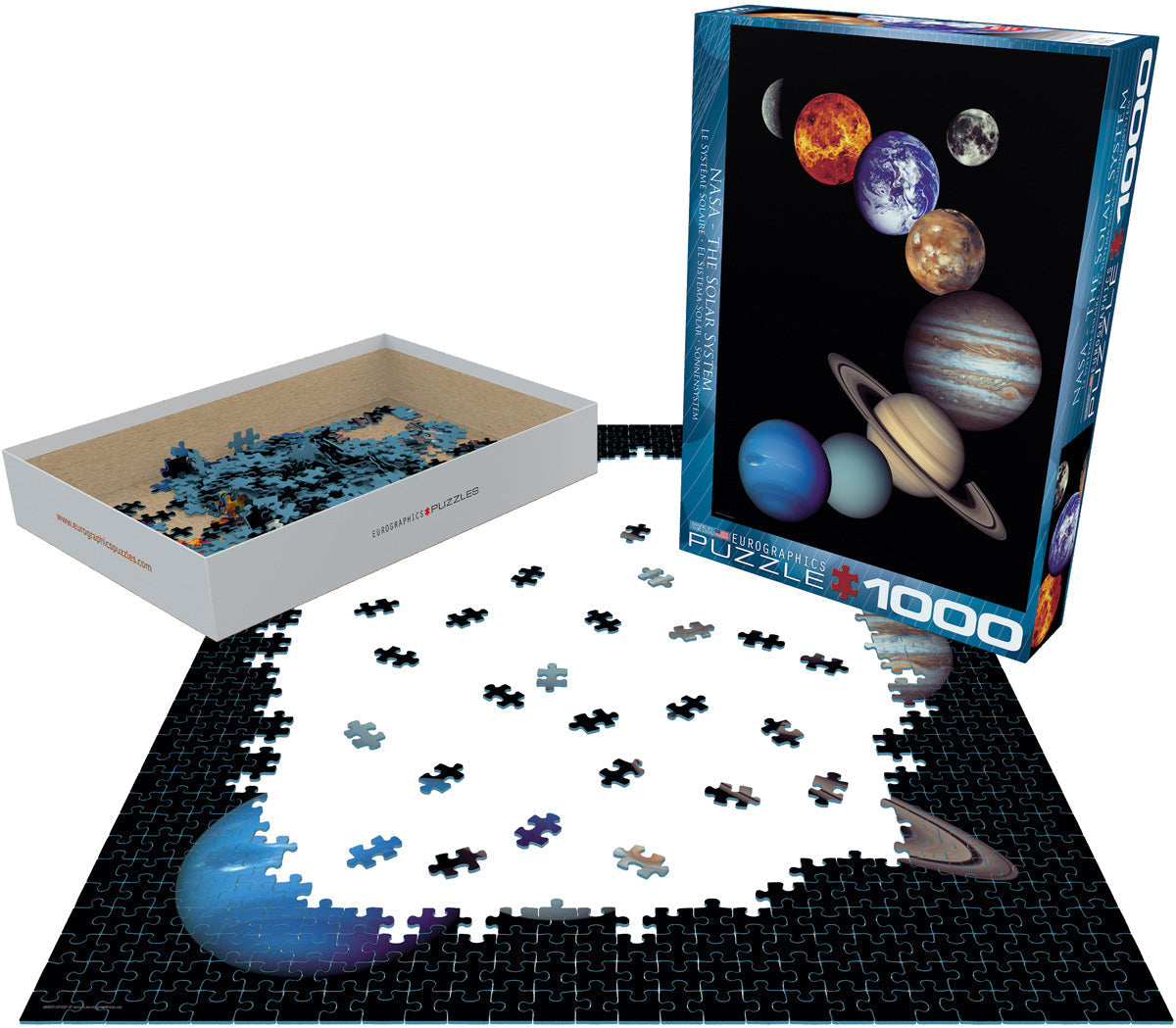 Nasa Solar System 1000 Piece Puzzle