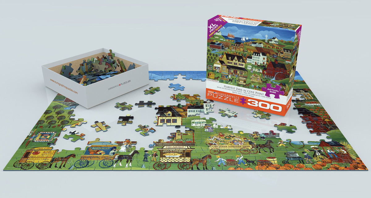Harvest Days In Cove Point 300 Piece Puzzle