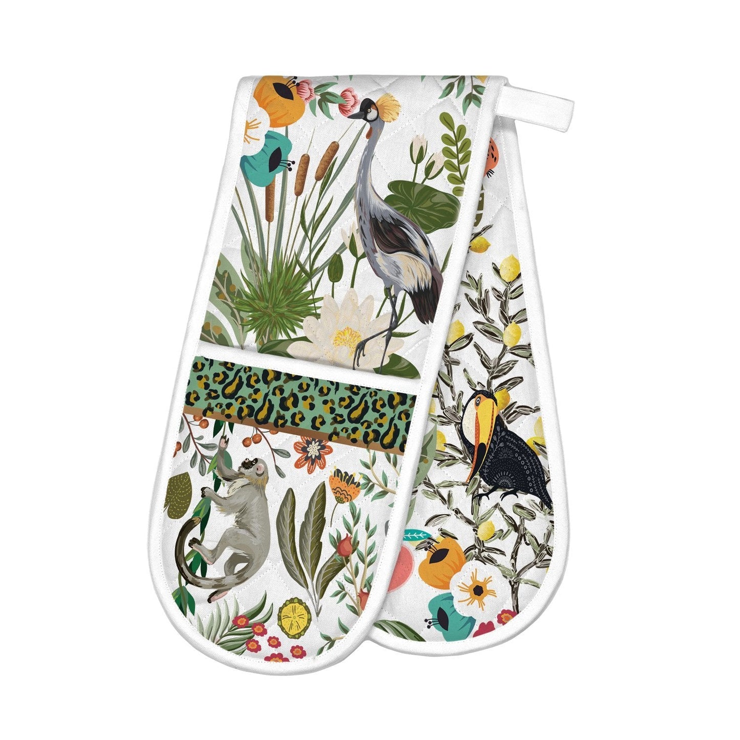 Wild Lemon - Double Oven Glove