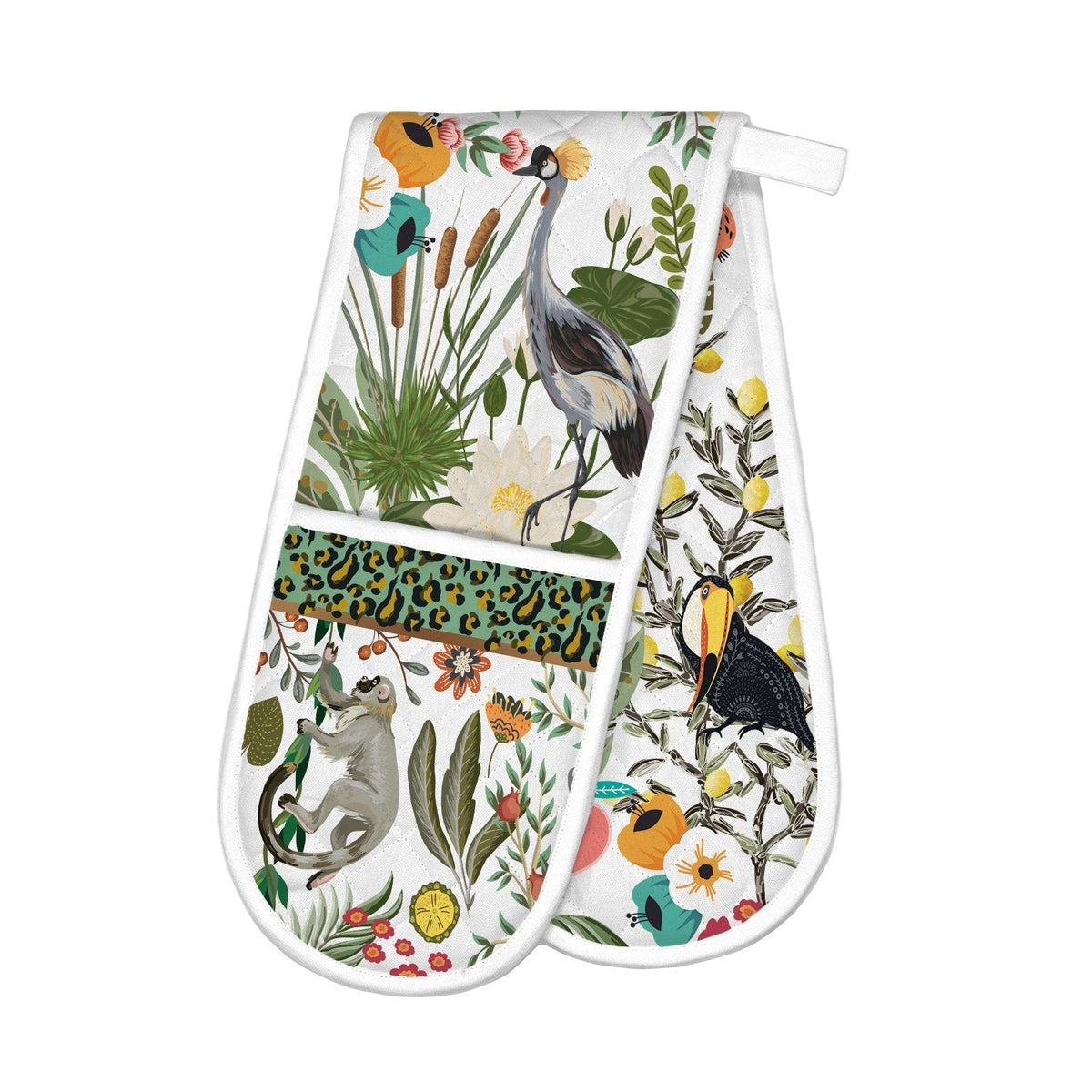 Wild Lemon - Double Oven Glove