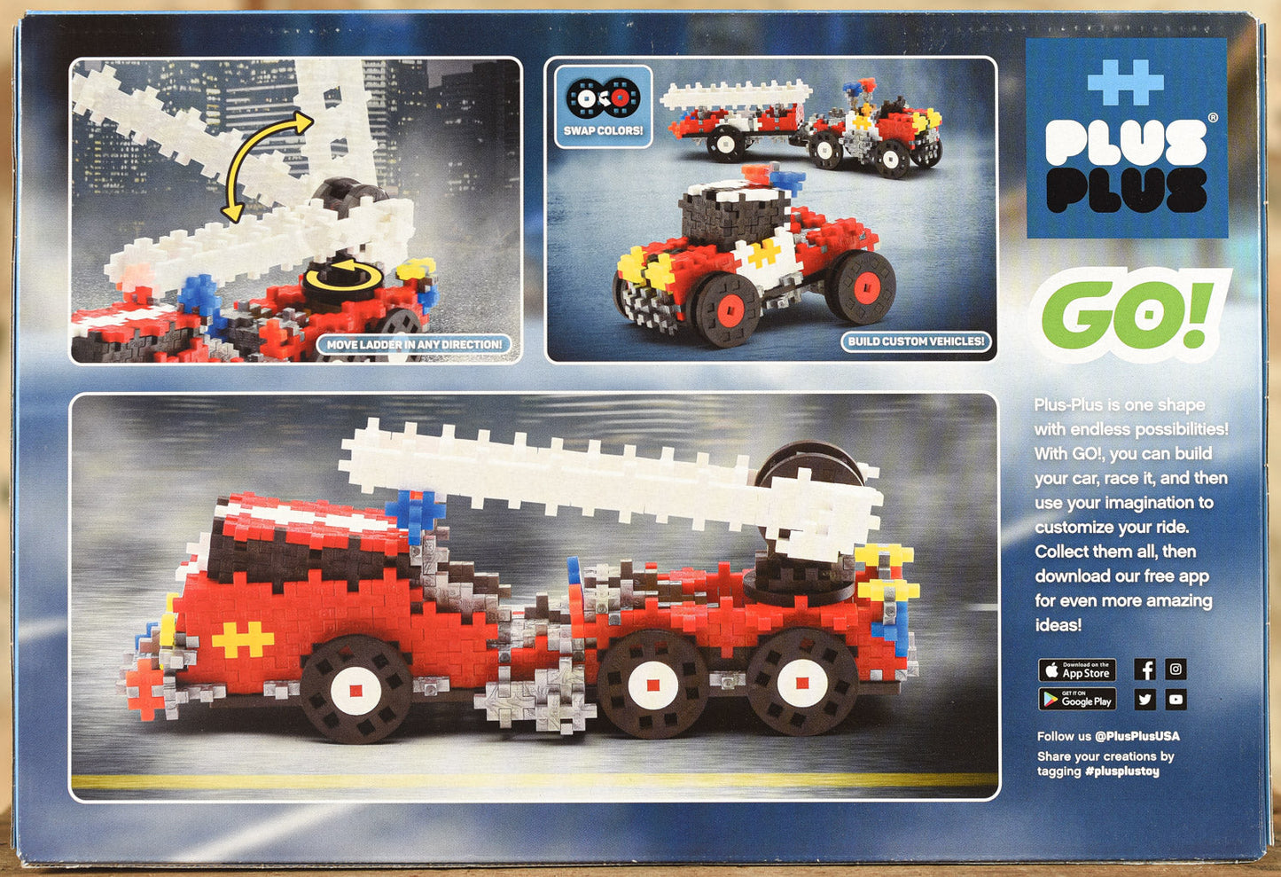 Plus-Plus - GO! Fire Fighter