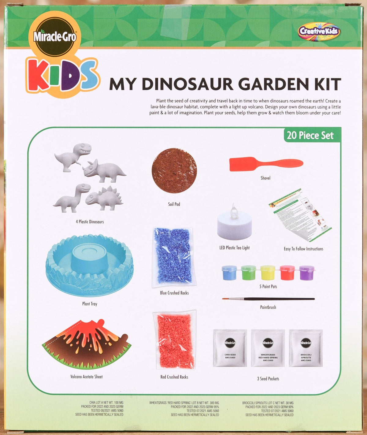 Miracle Gro Kids - My Dinosaur Garden Kit