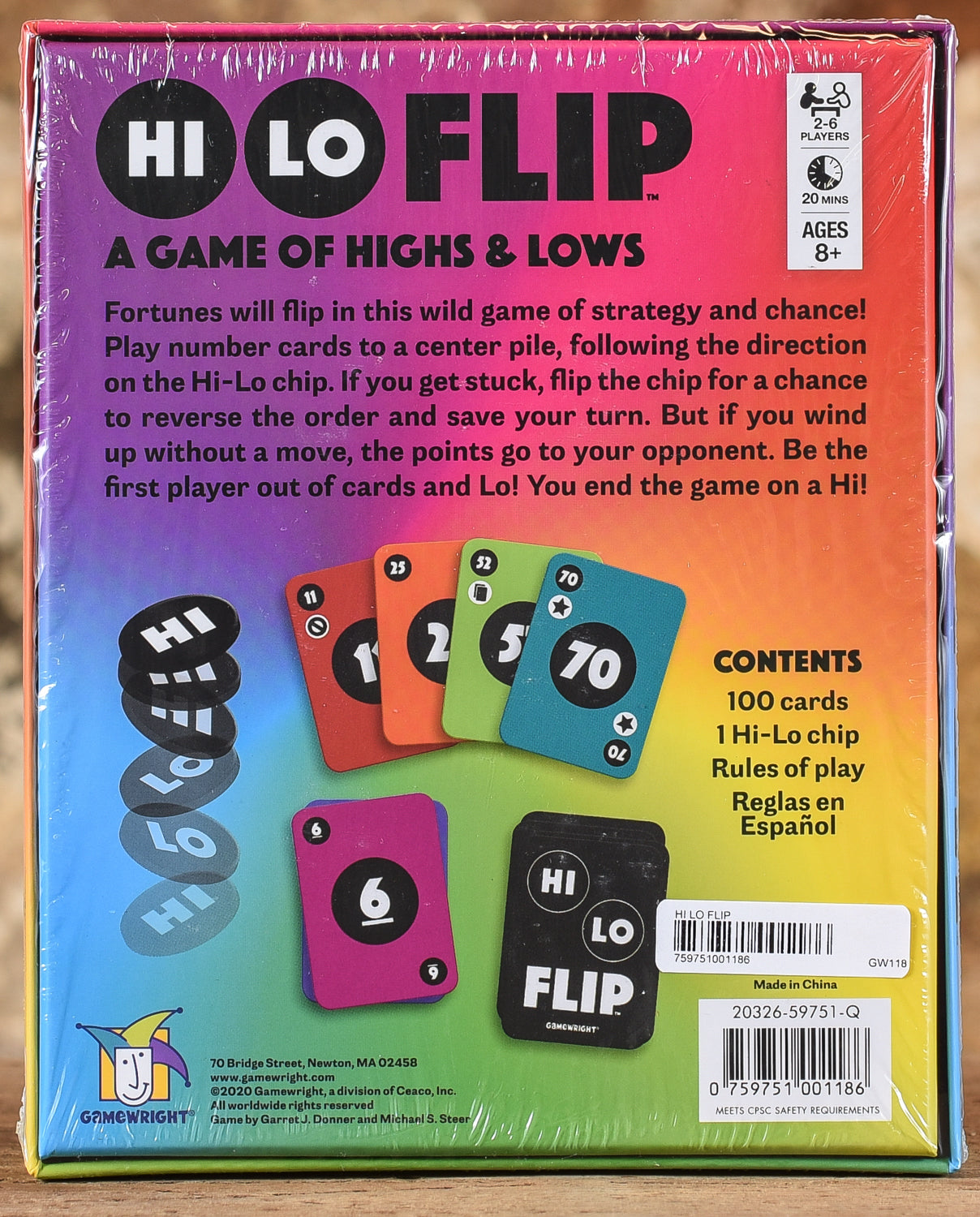 HI LO Flip - A Game Of Highs And Lows