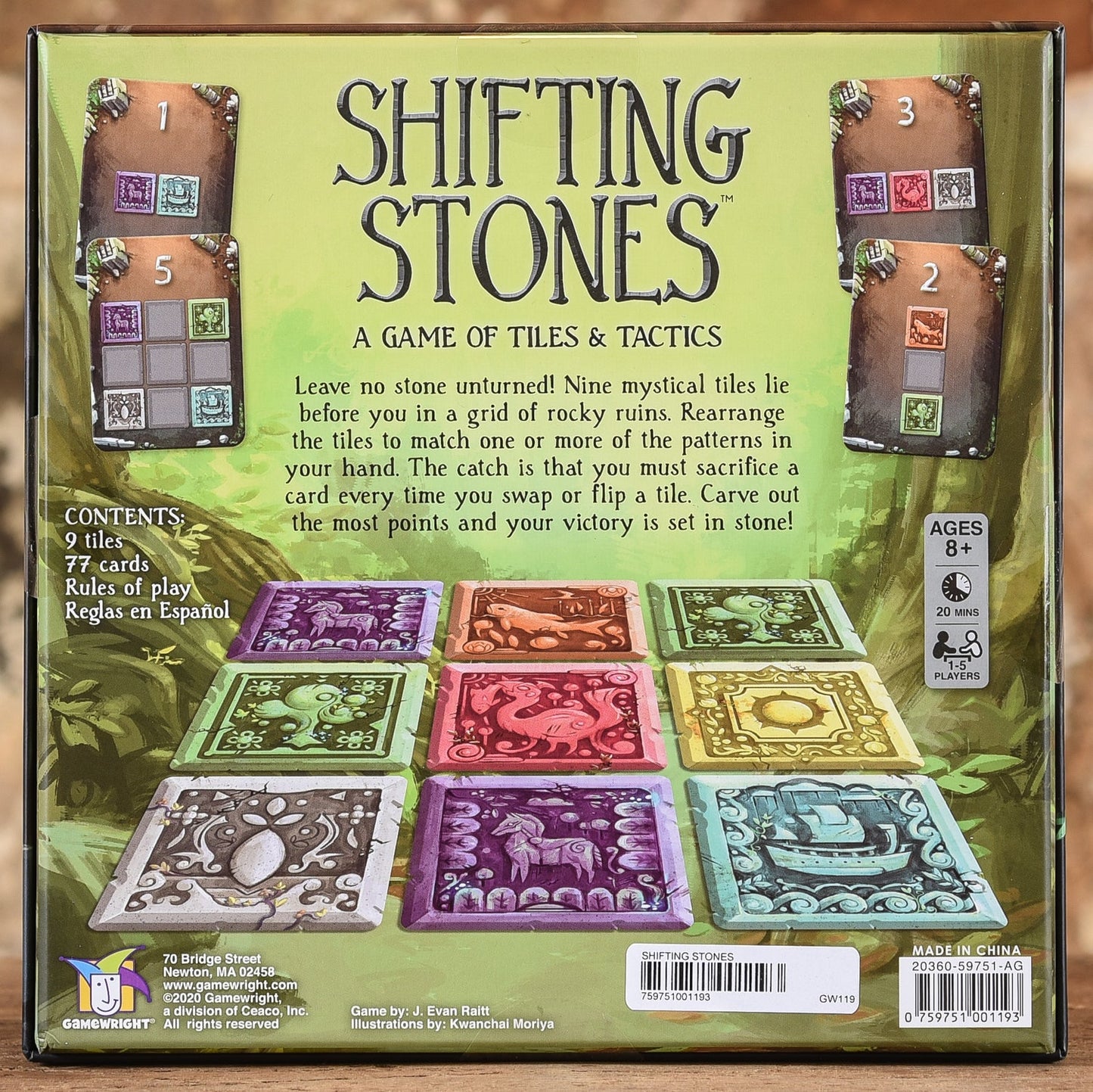 Shifting Stones - A Game Of Tiles & Tactics