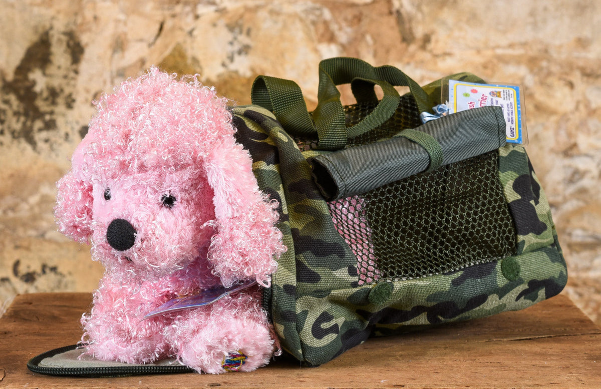 Webkinz - Camo Green Carrier