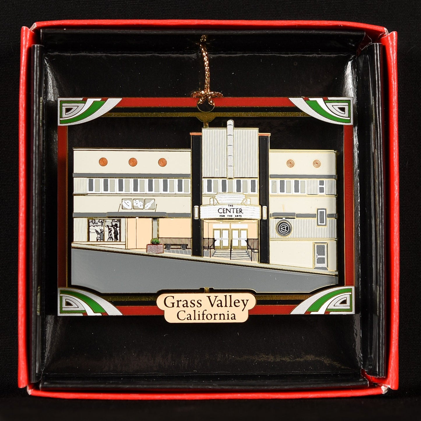 Downtown Grass Valley Ornament - The Center For The Arts (2021)