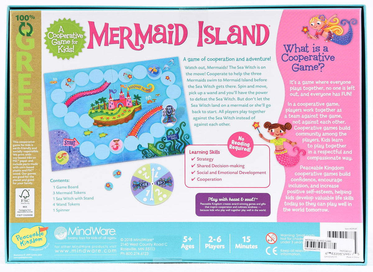 Mermaid Island Board Game