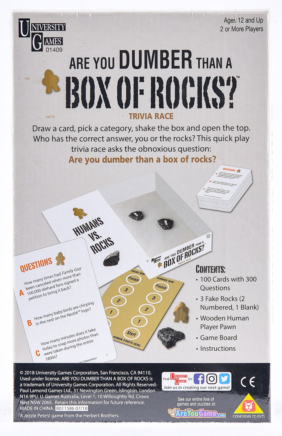 Are You Dumber Than A Box Of Rocks?