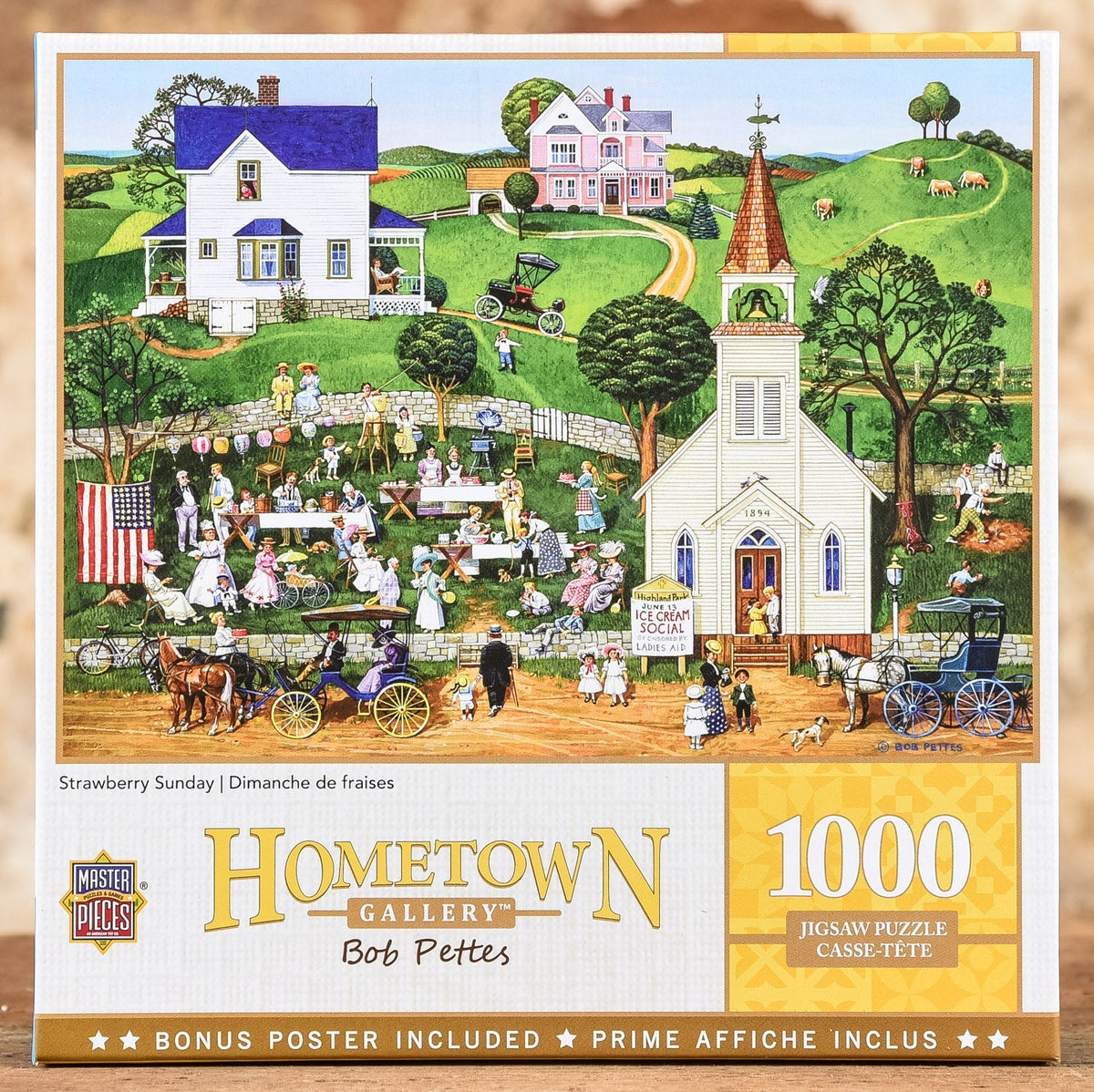 Strawberry Sunday - 1000 Piece Puzzle