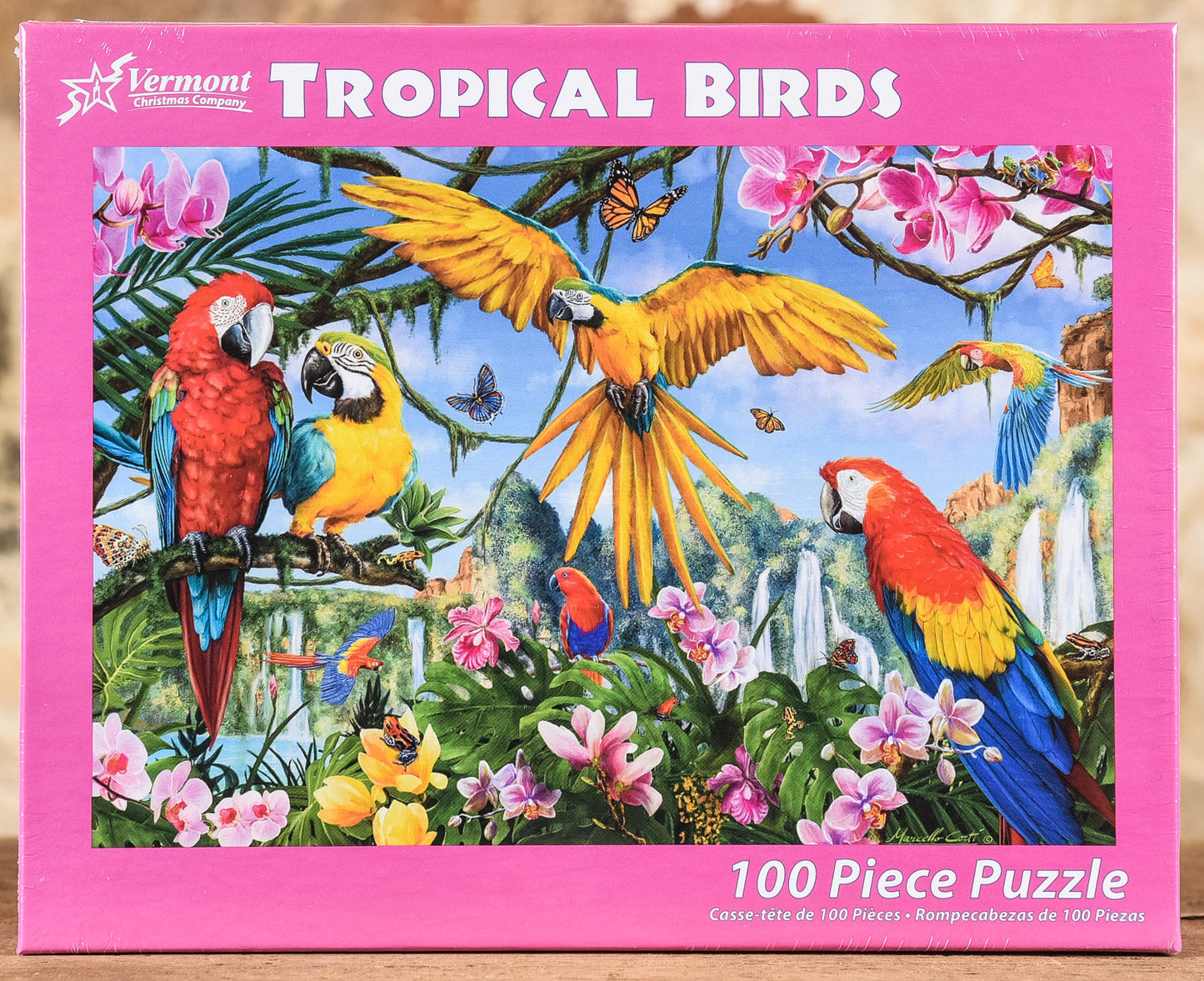 Tropical Birds - 100 Piece Puzzle