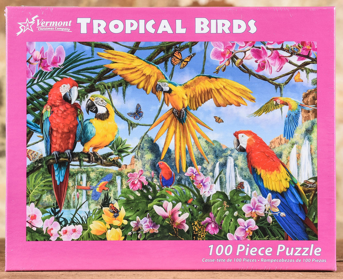 Tropical Birds - 100 Piece Puzzle