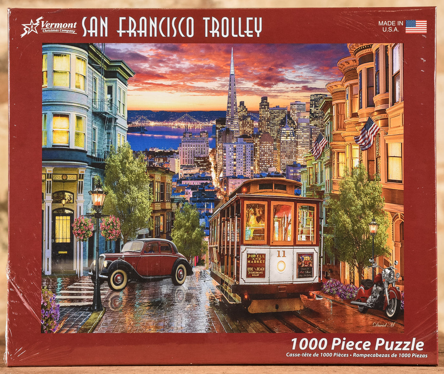 San Francisco Trolley - 1000 Piece Puzzle