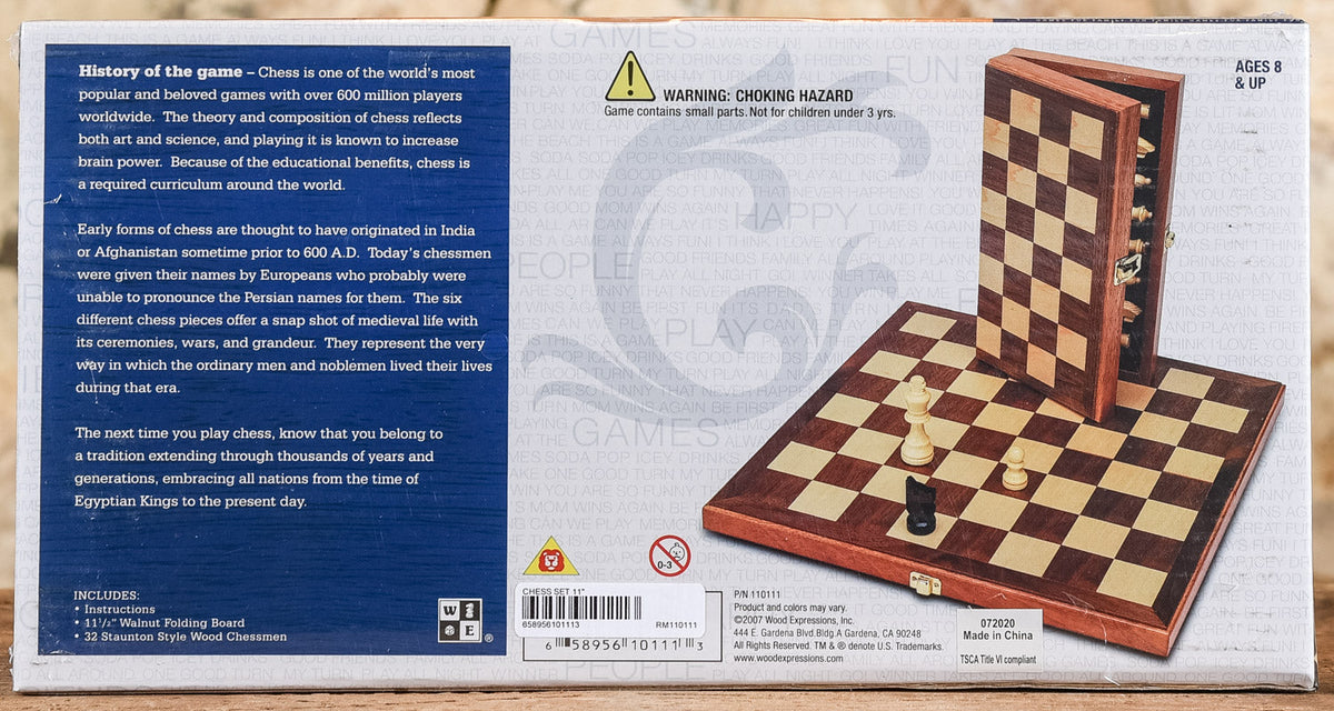 Chess - Wooden Set 11.5"