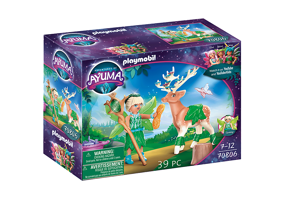Playmobil - Forest Fairy With Soul Animal