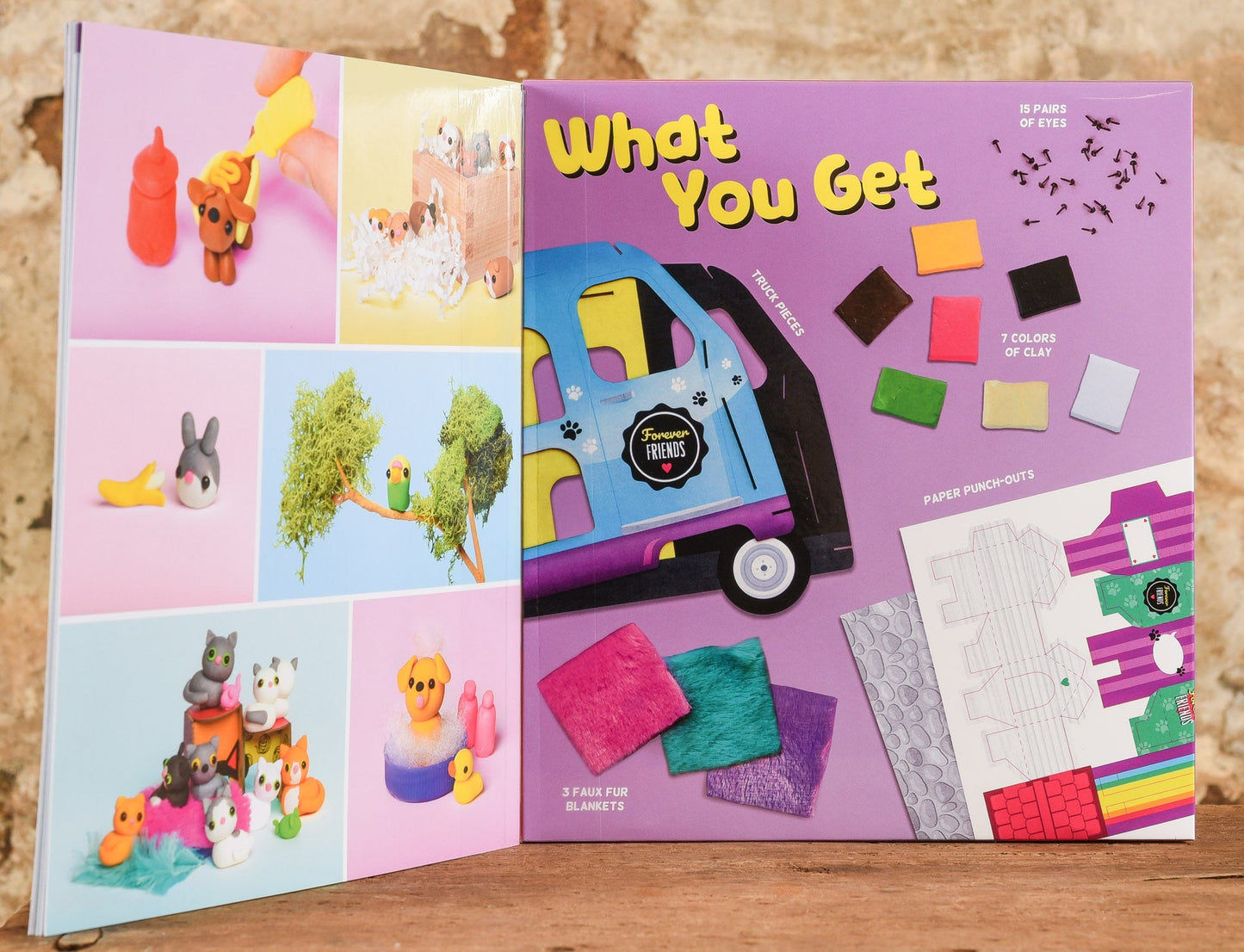 Mini Clay World Pet Adoption Truck