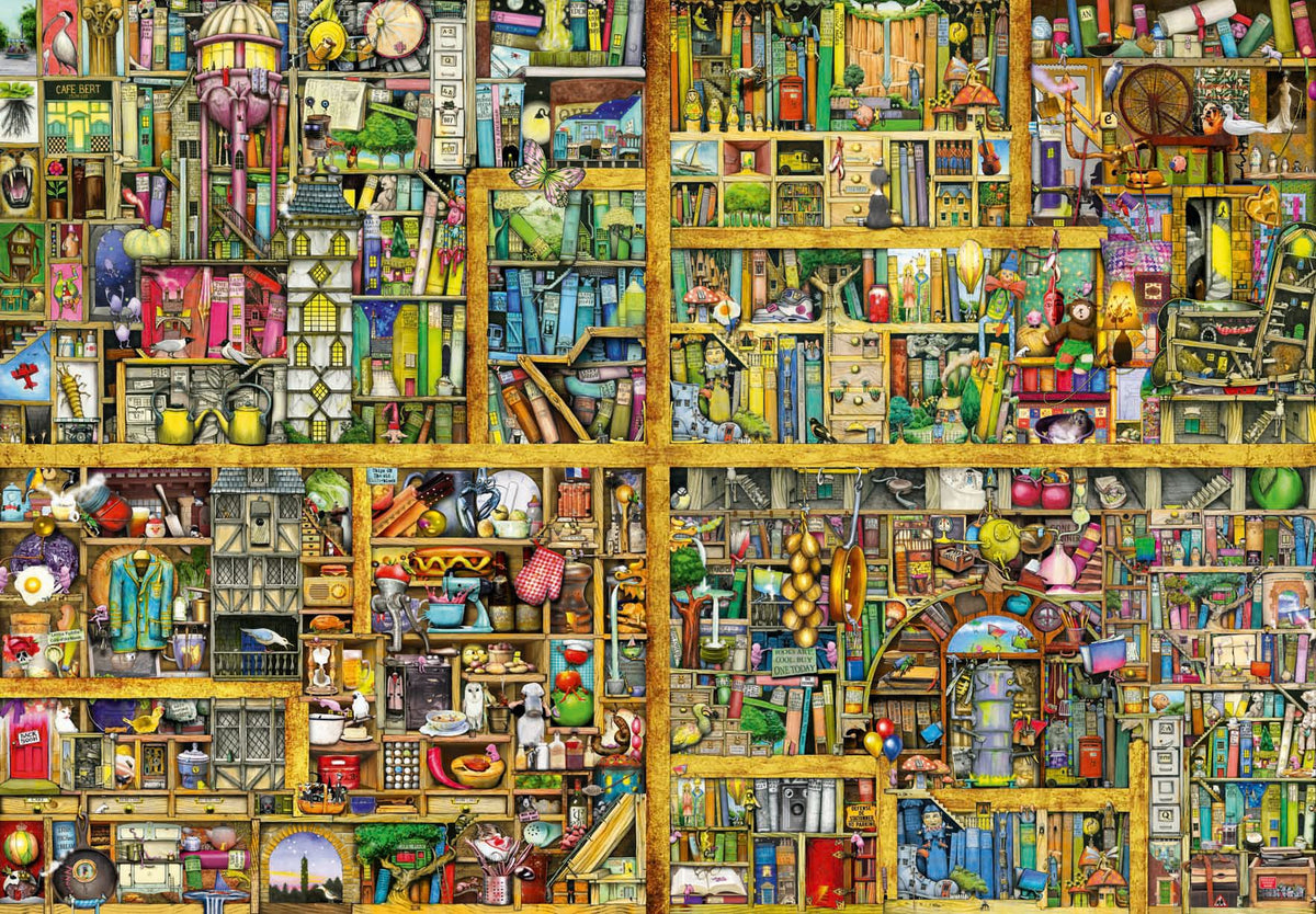 Magical Bookcase - 18,000 Piece Puzzle