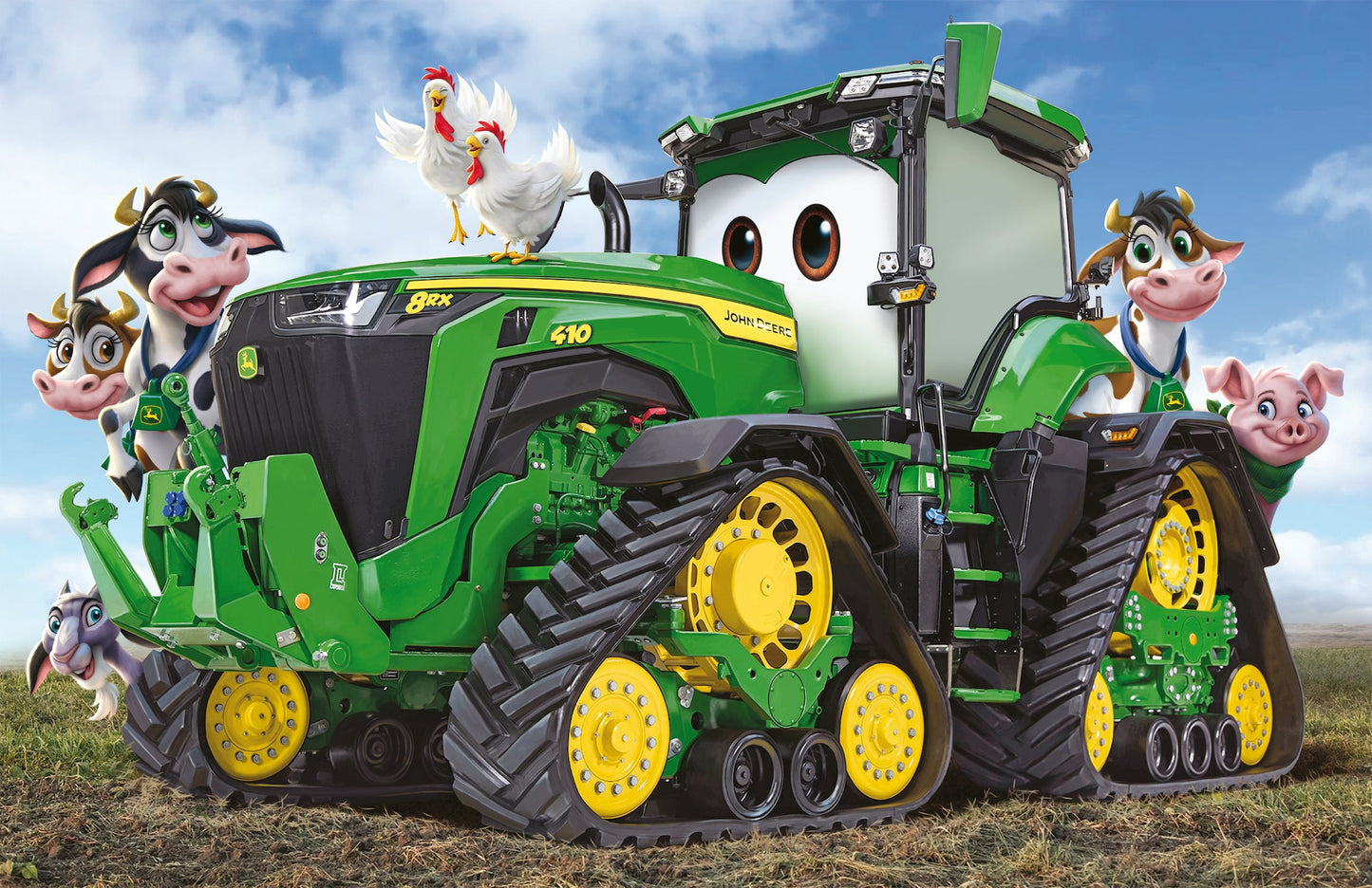  John Deere Tractor - 24 Piece Floor Puzzle