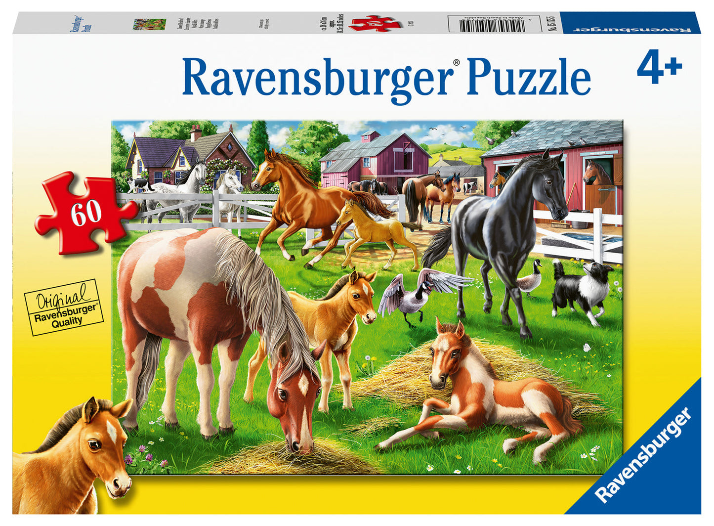  Happy Horses 60 Piece Puzzle