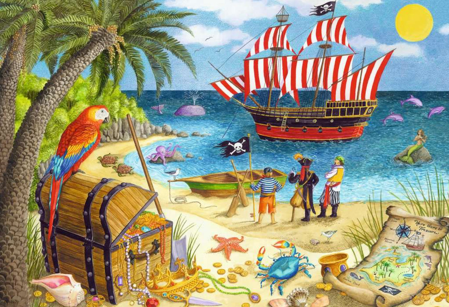  Pirates And Mermaids - 2 X 24 Piece Puzzle