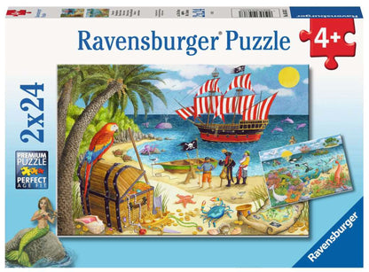  Pirates And Mermaids - 2 X 24 Piece Puzzle