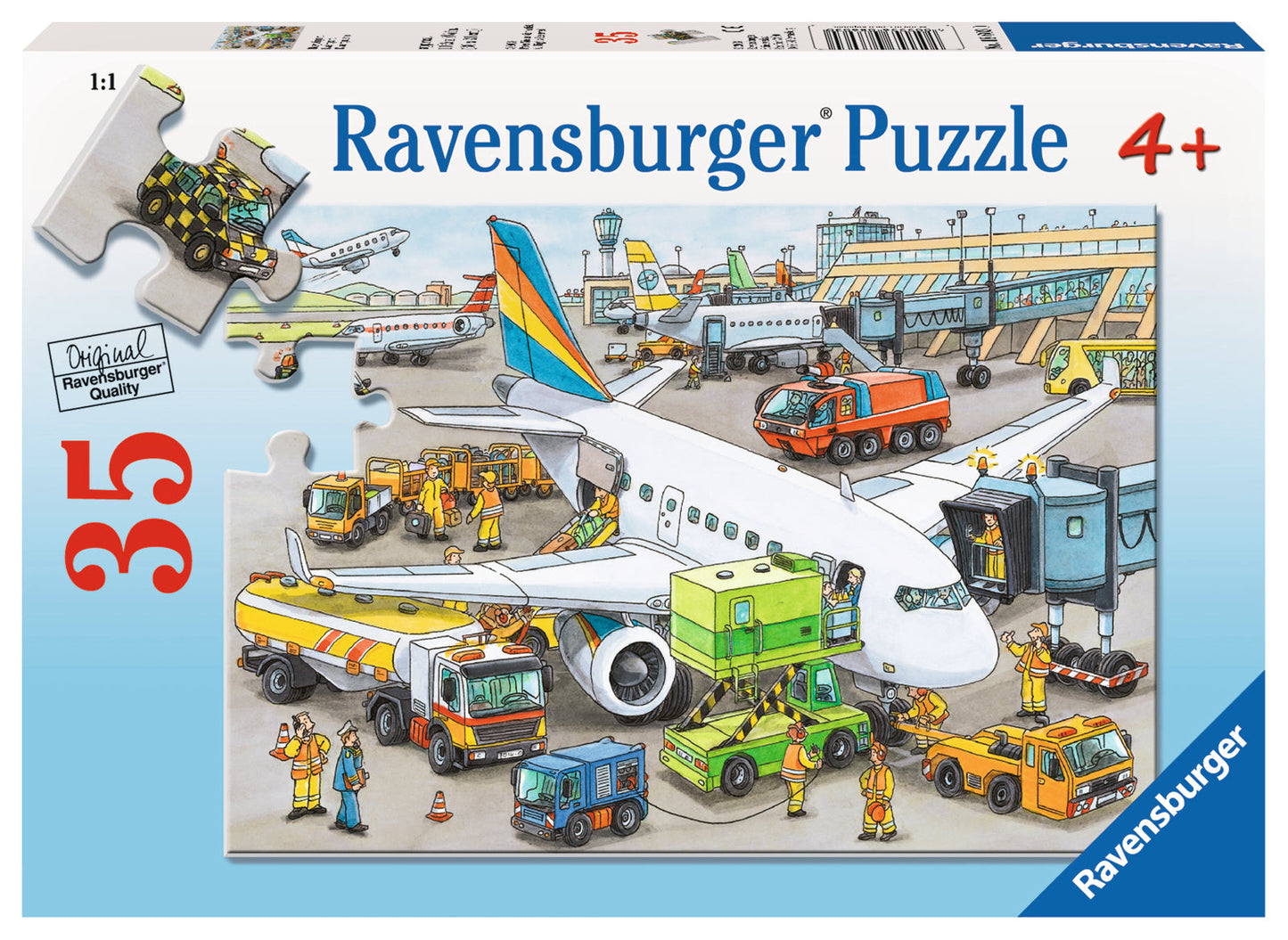  Busy Airport 35 Piece Puzzle