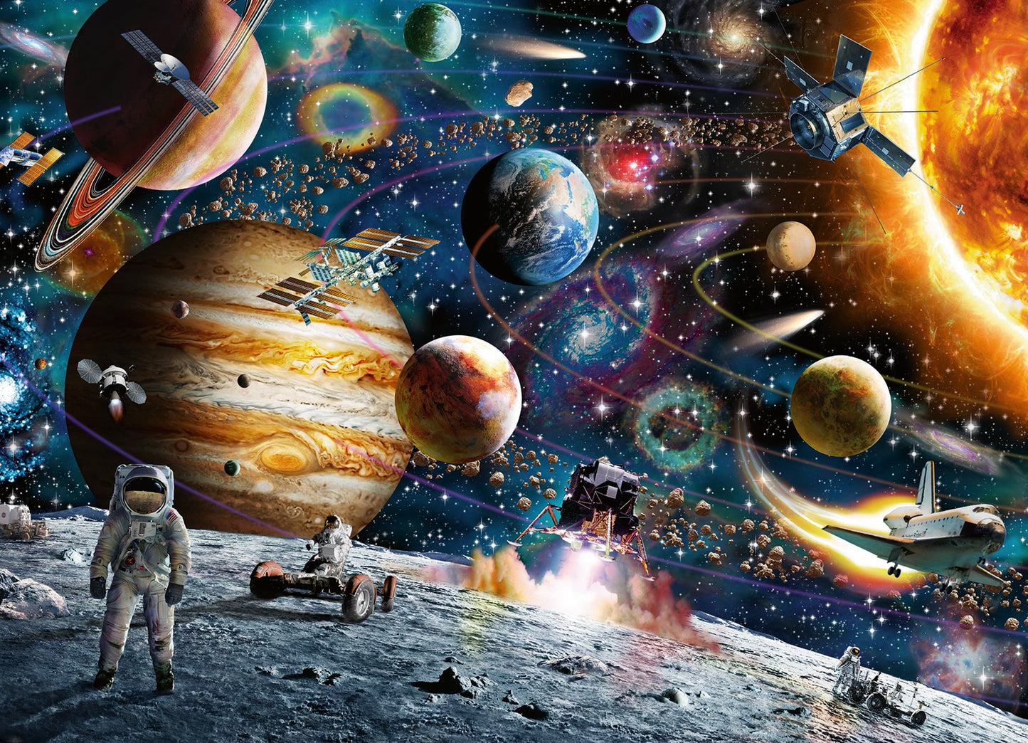  Outer Space 60 Piece Puzzle