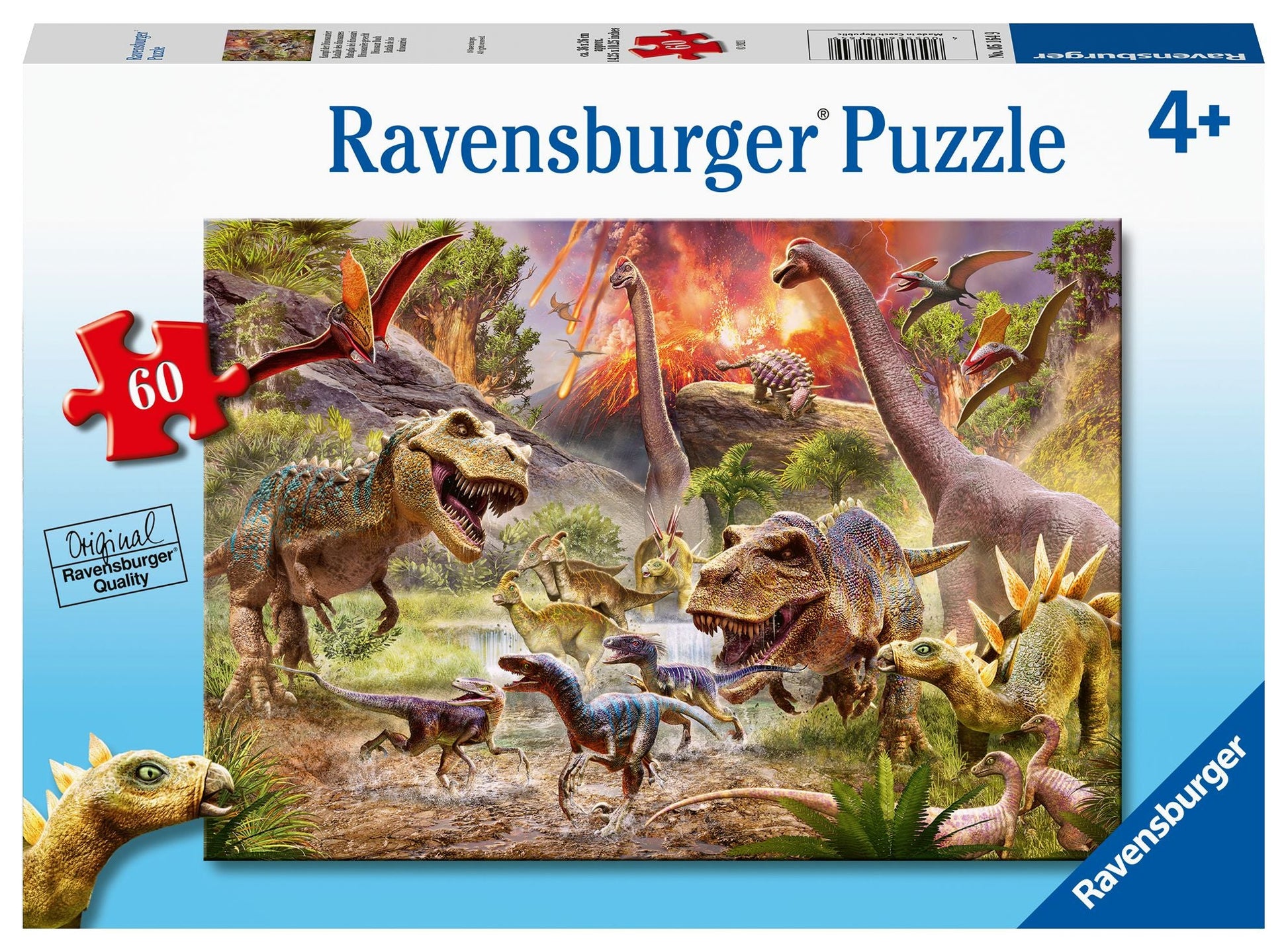  Dinosaur Dash 60 Piece Puzzle