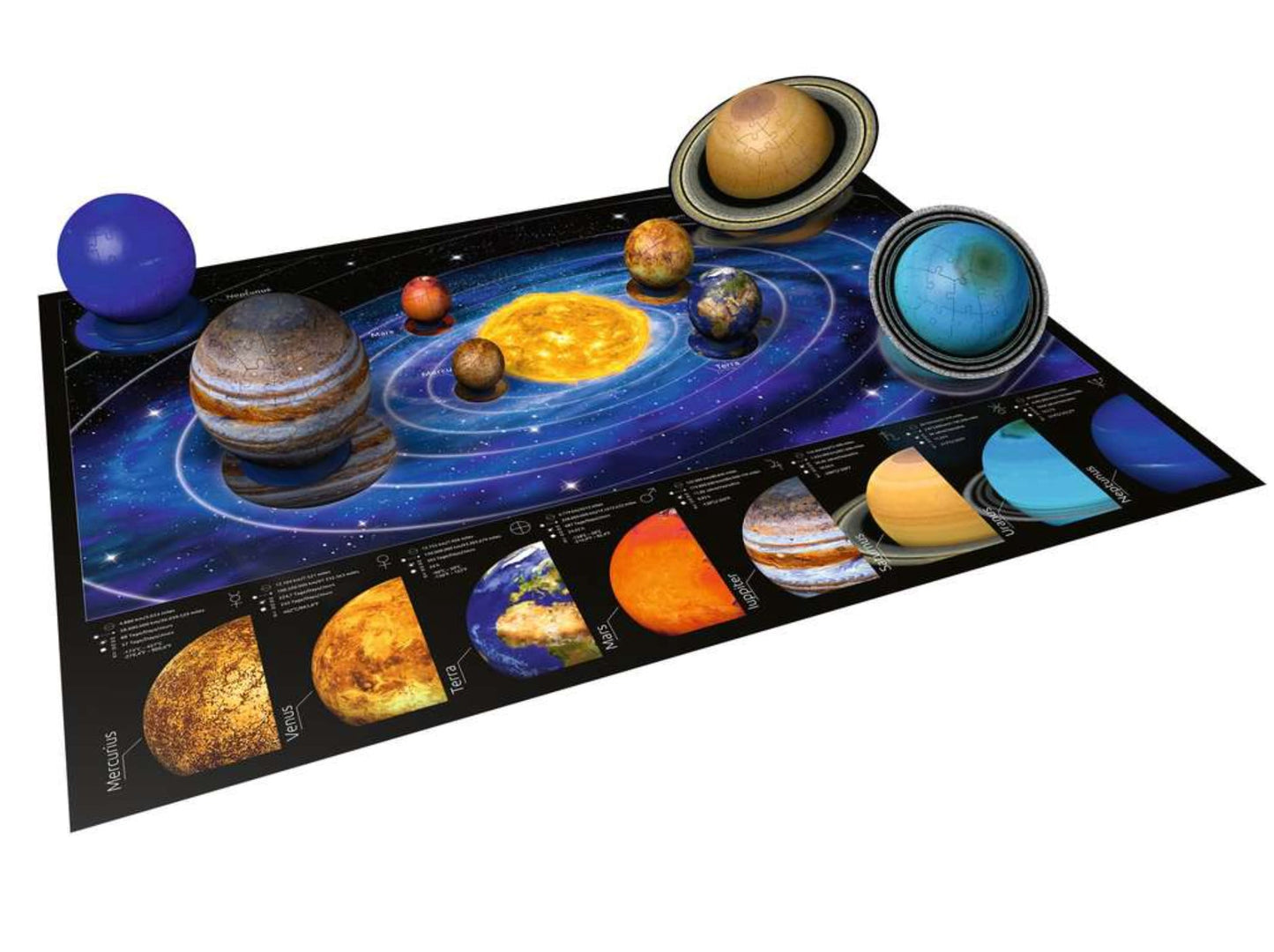  Solar System - 3D Puzzle Balls 522 Pieces