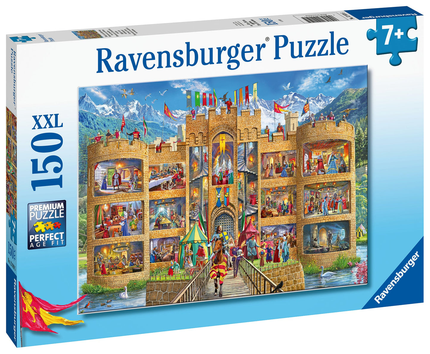  Cutaway Castle - 150 XXL Piece Puzzle