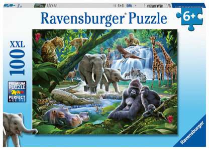  Jungle Animals 100 Piece Puzzle