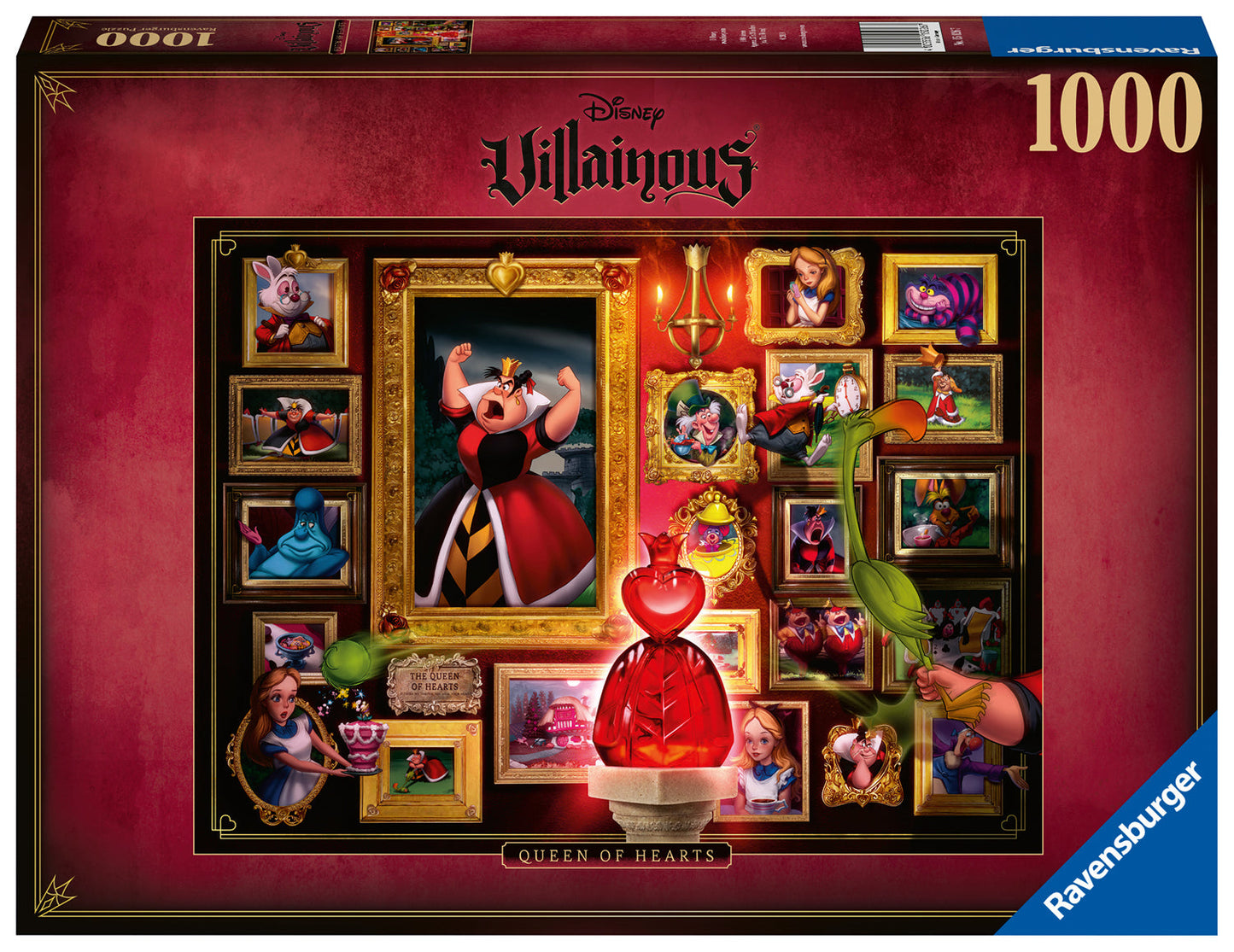  Queen Of Hearts - 1000 Piece Puzzle