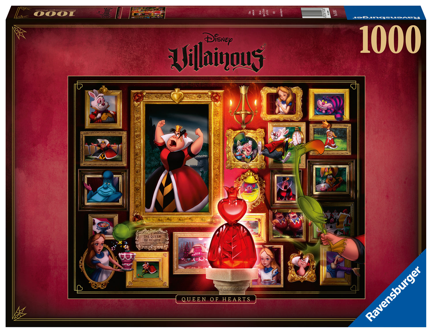  Queen Of Hearts - 1000 Piece Puzzle
