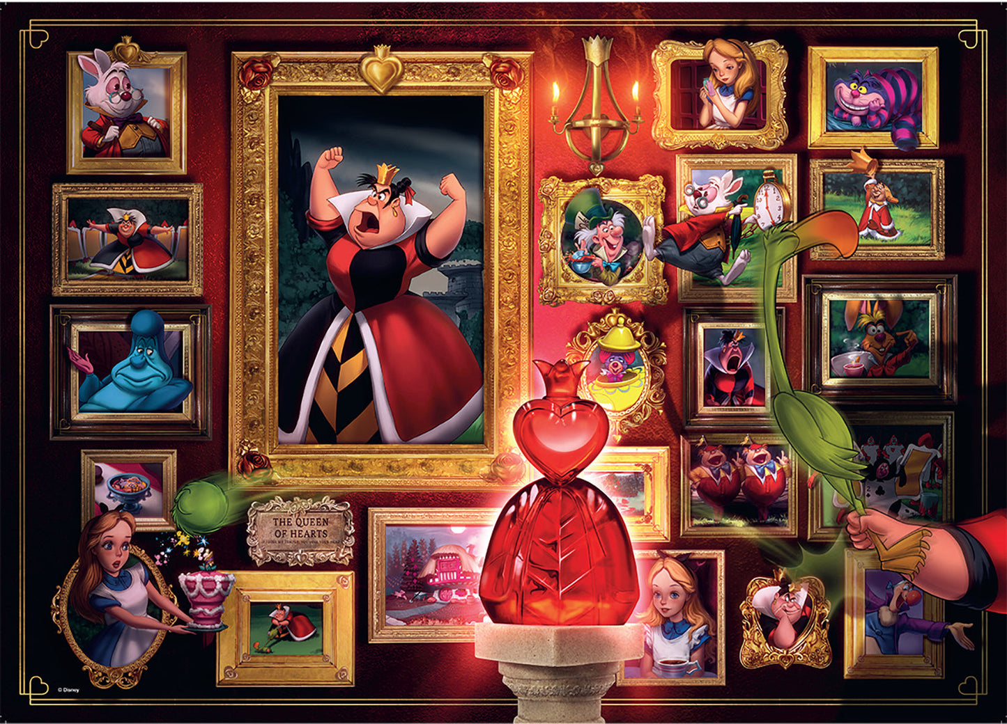  Queen Of Hearts - 1000 Piece Puzzle