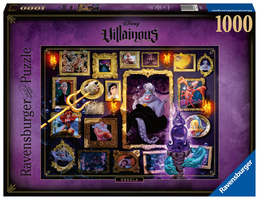  Disney Villians Ursula - 1000 Piece Puzzle