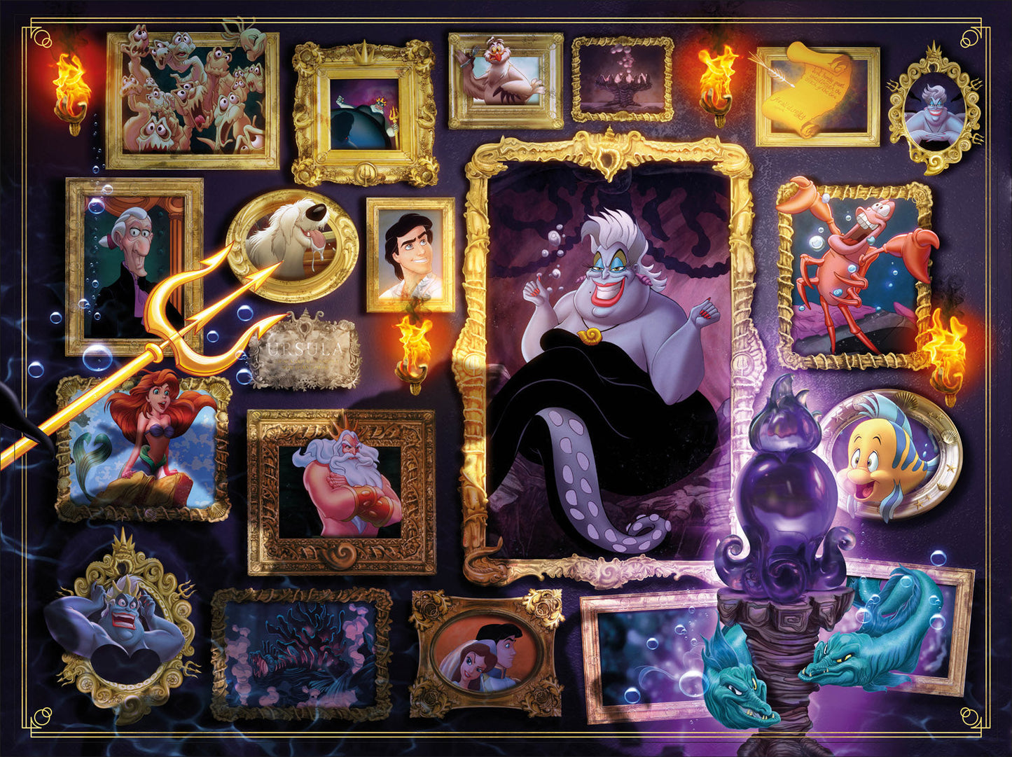  Disney Villians Ursula - 1000 Piece Puzzle