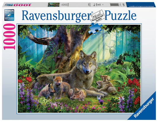 Wolves In The Forest - 1000 Piece Puzzle