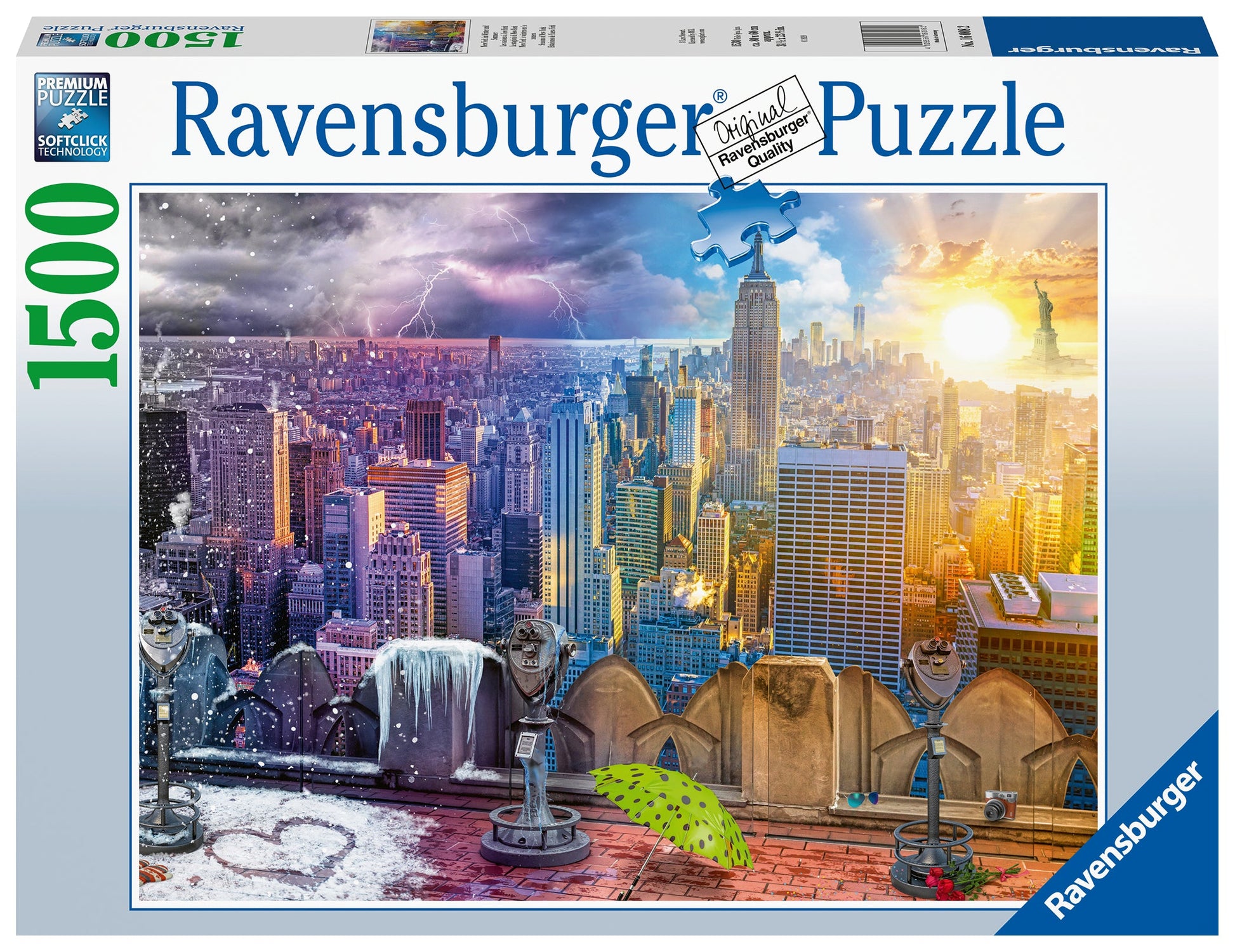  Seasons Of New York City - 1500 Piece Puzzle