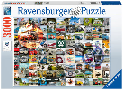  99 VW Campervan Moments 3000 Piece Puzzle