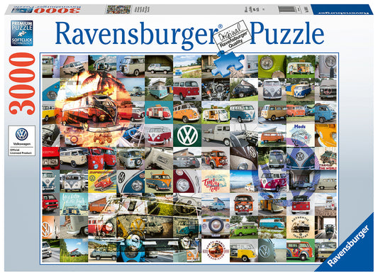  99 VW Campervan Moments 3000 Piece Puzzle