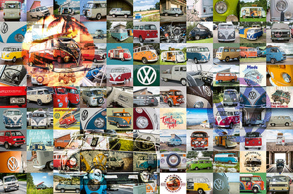  99 VW Campervan Moments 3000 Piece Puzzle