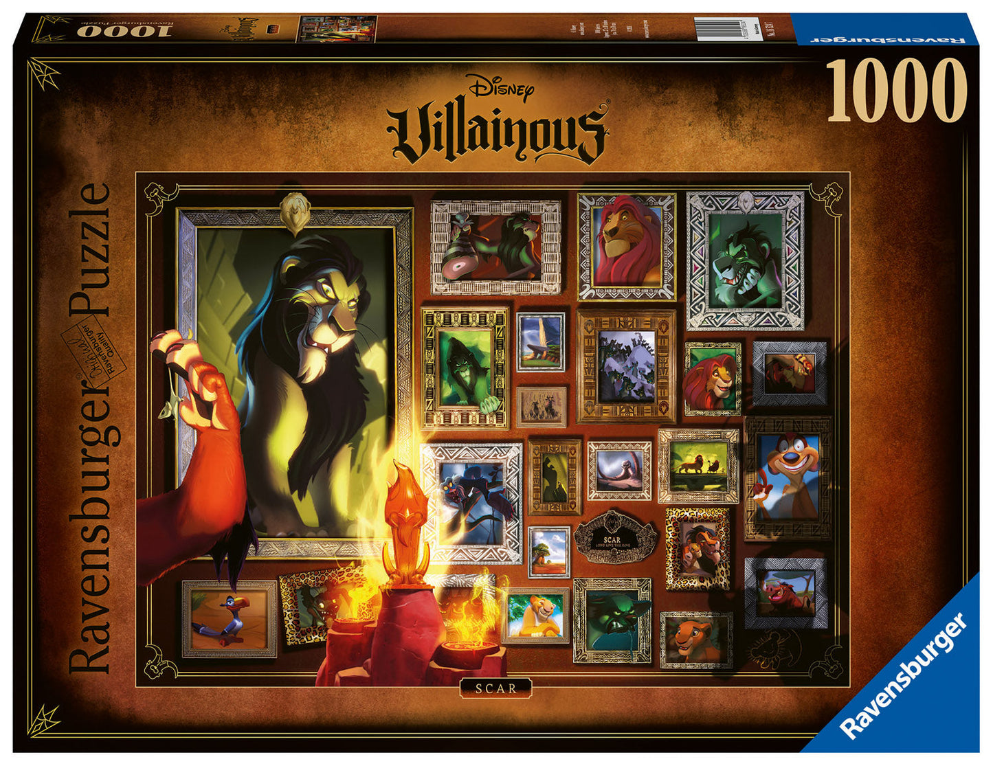  Disney Villians Scar - 1000 Piece Puzzle
