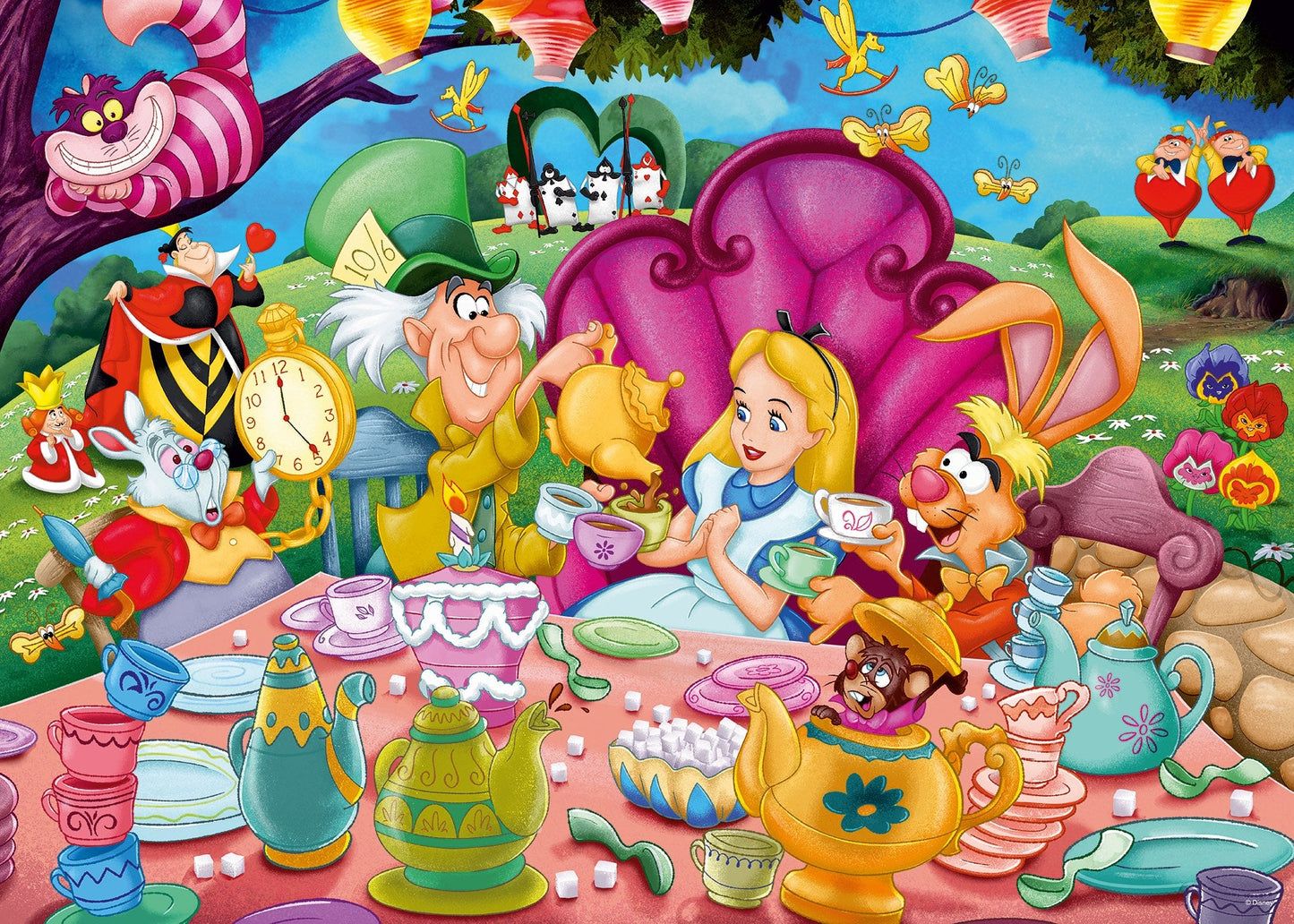  Disney's Alice In Wonderland Collector's Edition - 1000 Piece Puzzle