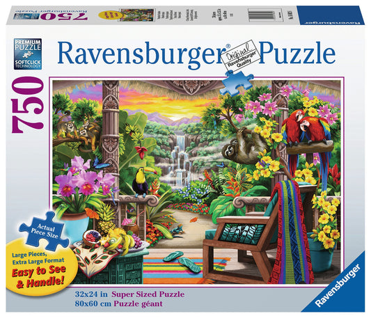  Tropical Retreat - 750 Piece Puzzle - Large Format