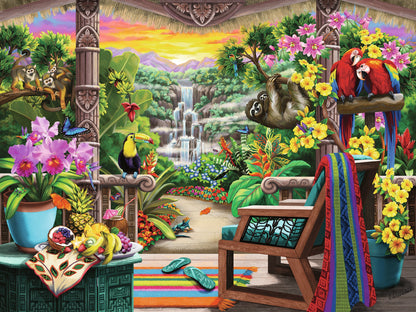  Tropical Retreat - 750 Piece Puzzle - Large Format
