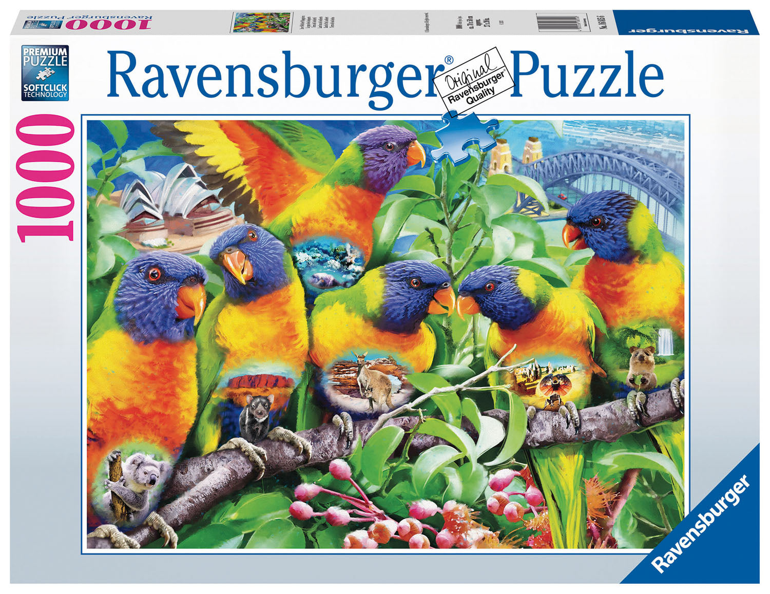  Land Of The Lorikeet - 1000 Piece Puzzle