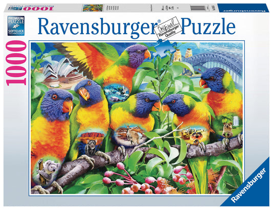  Land Of The Lorikeet - 1000 Piece Puzzle