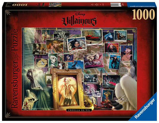  Disney Villainous : Cruella De Vil - 1000 Piece Puzzle