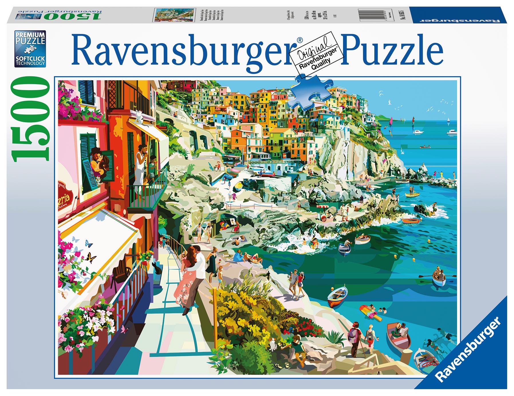  Romance In Cinque Terre - 1500 Piece Puzzle